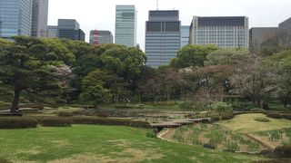 皇居東御苑内の庭園