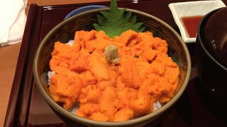 札幌駅近くのうに