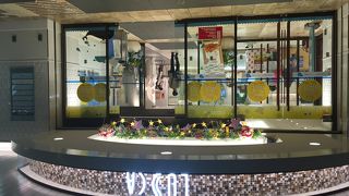 駅ビルにあるショッピングモール