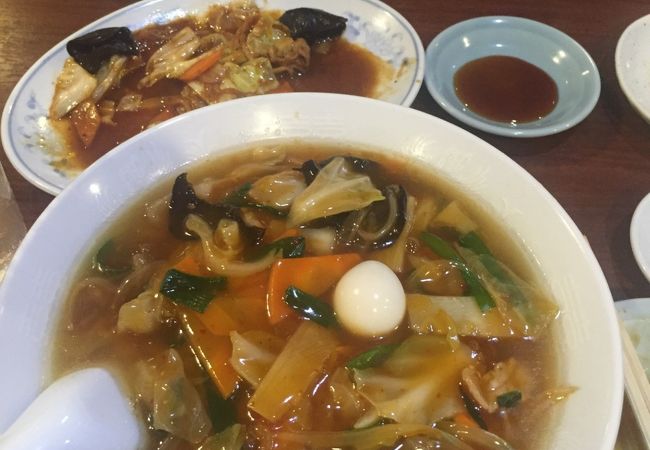 家庭的な中華料理店