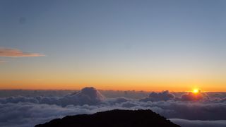 夕陽も朝日も！