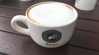 テラス席でのんびり