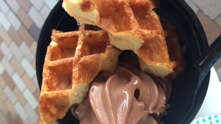 美味しいワッフルとプラスアルファ