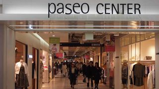 札幌駅地下を走る地下街＆複合商業施設