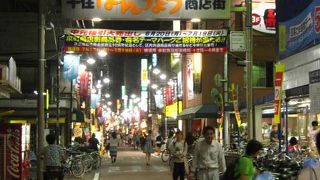 旧千住宿の商店街