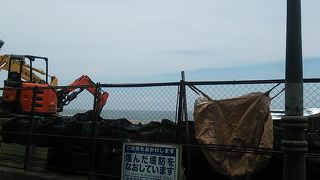 2016年７月10日現在、一部エリアは工事中の為、海の景色を楽しめません