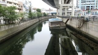 水運が盛んだった頃の名残の運河