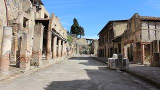 ポンペイ遺跡より保存状態はよいけれど。