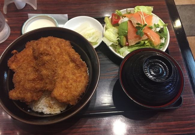 醤油タレのあっさりカツ丼