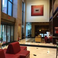 広々したロビー。