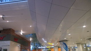 夏の空港寝は虫に注意…。