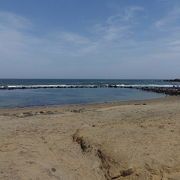 海鹿島海水浴場に行ってきました。