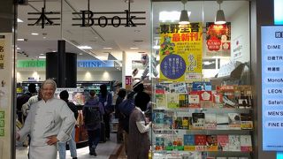 こぢんまりした本屋さん