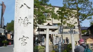 高山祭屋台会館に行くにはここを通りましょう