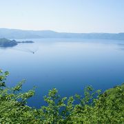 十和田湖を見渡せるスポット