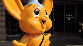 入口付近は子供の人だかり