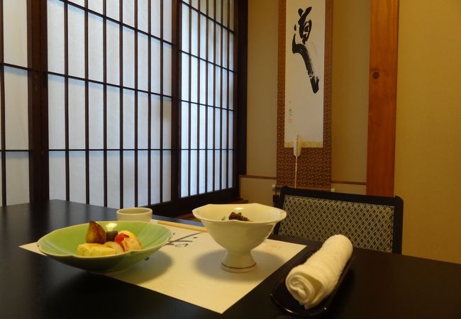 長野で本格的な日本料理が味わえます