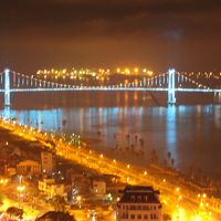 部屋から見える夜景