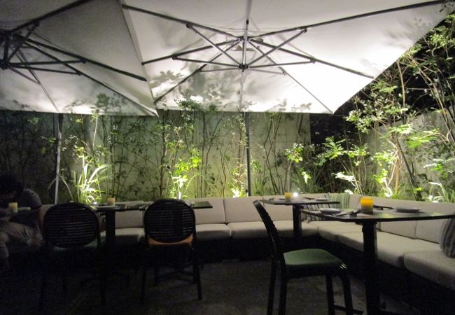 Terrace Restaurant COMFORT HOUSE　　屋上でパーティー