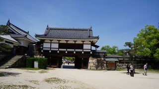 脇櫓が公開されていました