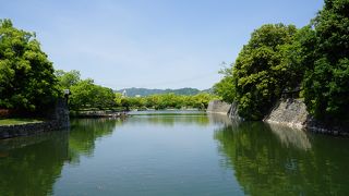 ゆったり堀をめぐる小船も見えました