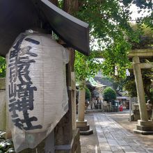 鳥居と参道