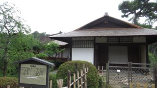 縮景園の中心家屋。