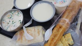 優しいお味。近くの朝市も楽しめます