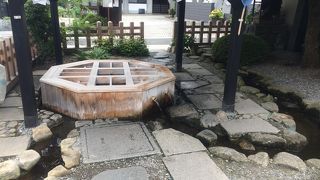 超軟水の水です。