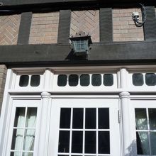 大正時代の山荘にあるカフェ