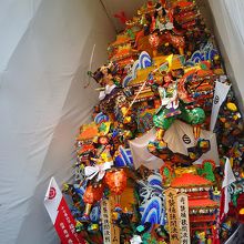 見送り(裏)側のアップです。