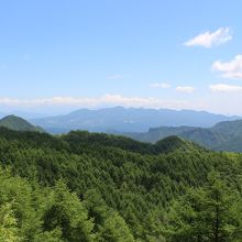 群馬側の景色