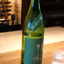 日本酒　その名も　さヽ木 