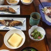 鯖の刺身が名物