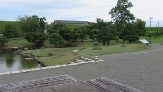 跡地を史跡公園として・・・