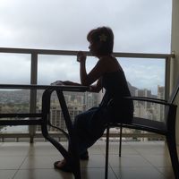 ワンベッドステュディオのラナイからの眺め