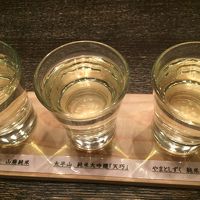 秋田では乾杯はビールではなく、日本酒で！流石米どころ