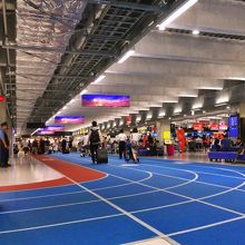 第3ターミナルの中は冷房が効いてて涼しい