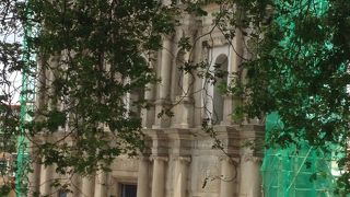 今は改修中かな