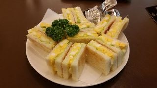 タマゴサンドも美味しい❗