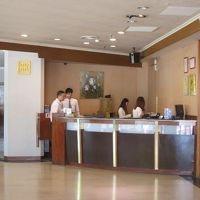 ホテルのフロント