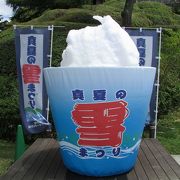 真夏の雪祭り