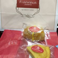 はちみつレモンケーキ↑とかぼちゃケーキ↓