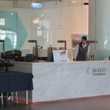 １階にあるインホメーション