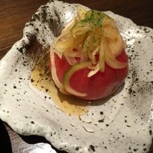 サッパリと美味しかったトマト