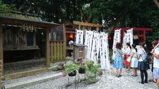 女子だらけの小さな神社
