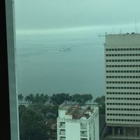 部屋からの景観です。マニラ湾が臨めます。