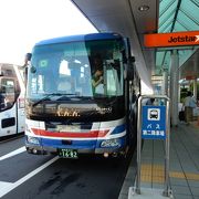 鹿児島空港から天文館へ50−60分　のんびり・ゆったり快適なバス