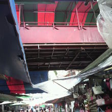 入出国管理局の真下の店と商品の様子です。多くの商品があります