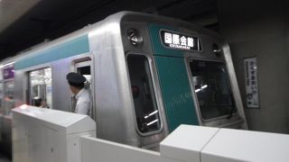 地下鉄に乗って祇園祭へ